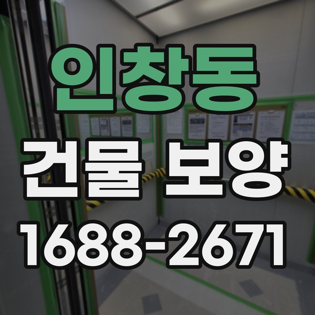 인창동 건물 보양