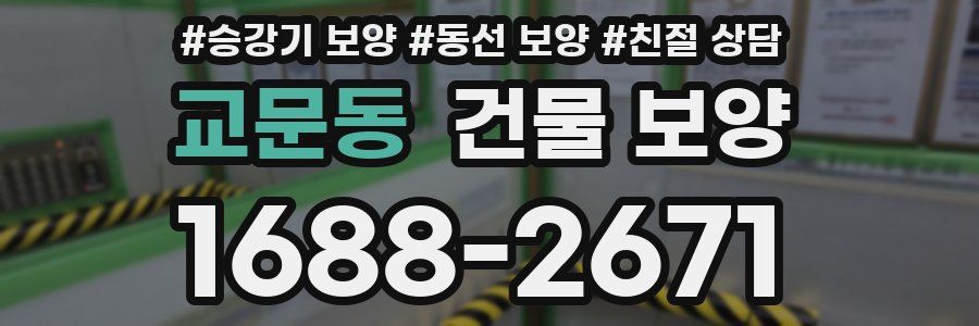 교문동 건물 보양