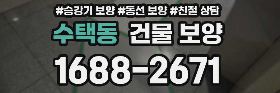 수택동 건물 보양