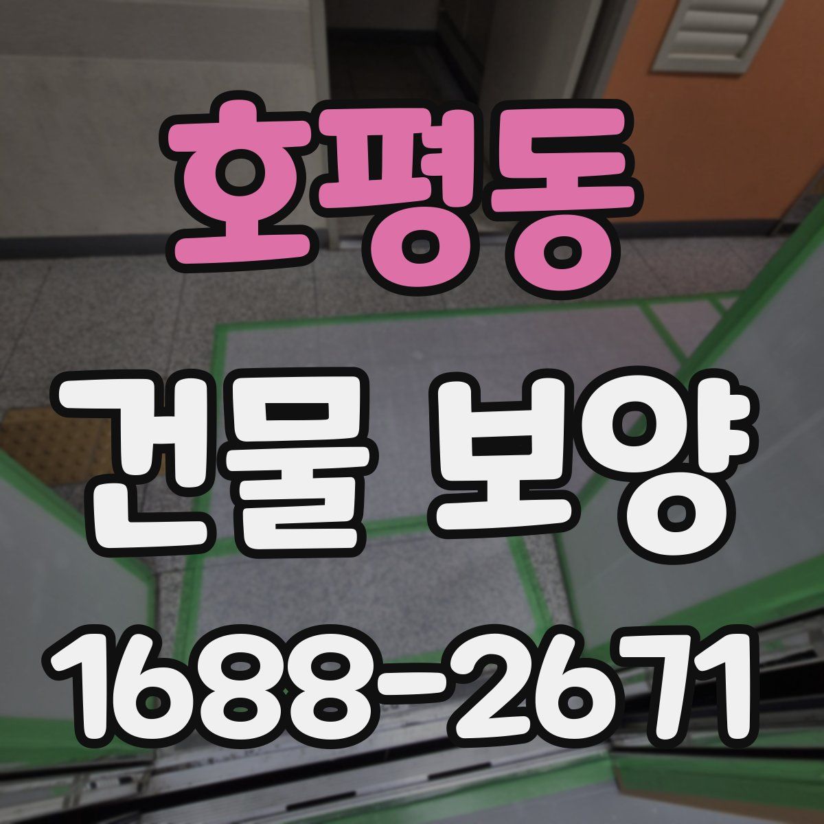 호평동 건물 보양