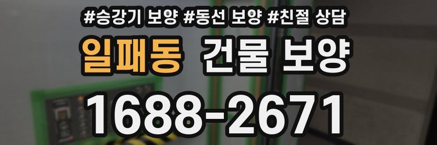 일패동 건물 보양