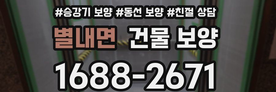 별내면 건물 보양