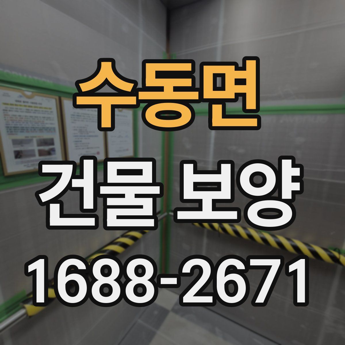 수동면 건물 보양