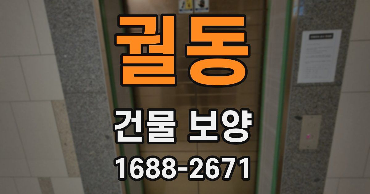궐동 건물 보양