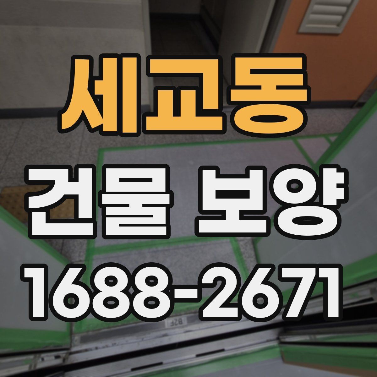 세교동 건물 보양 범위를 정할 때 체크할 부분