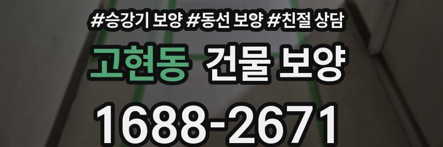 고현동 건물 보양