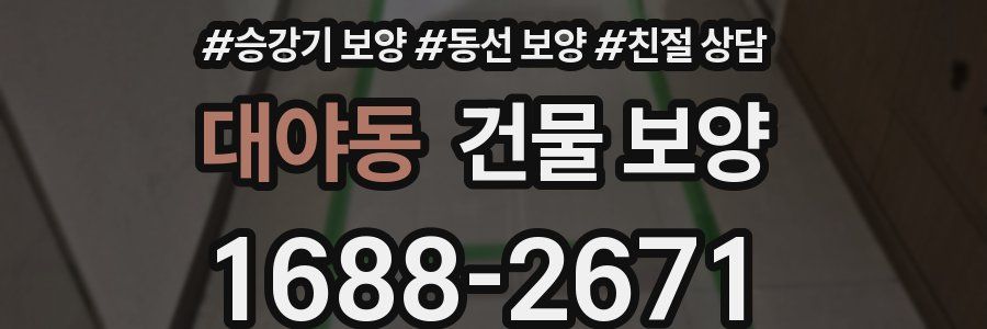 대야동 건물 보양