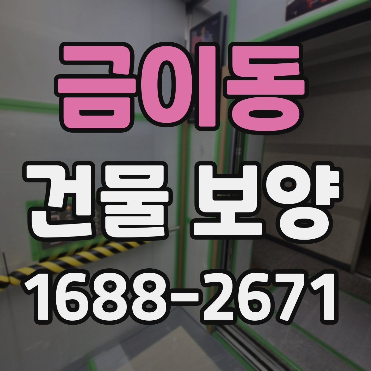 금이동 건물 보양 자재 사용 전 확인해야 할 규격