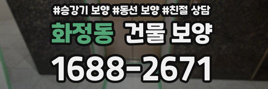 화정동 건물 보양
