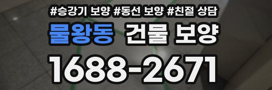 물왕동 건물 보양