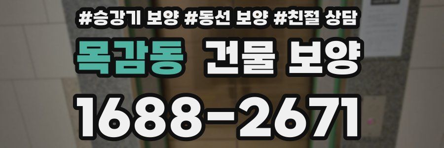 목감동 건물 보양