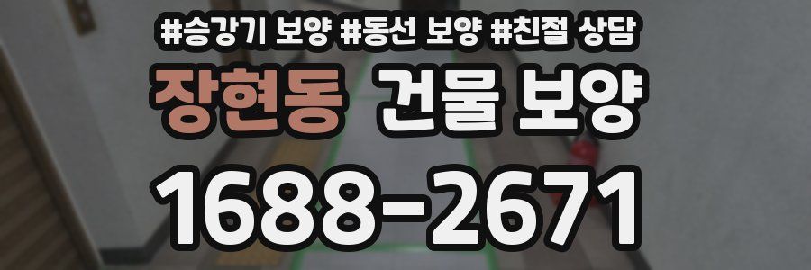 장현동 건물 보양