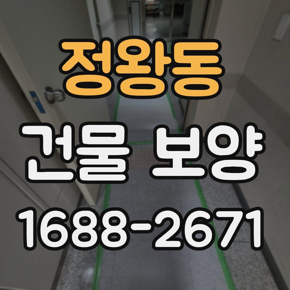 정왕동 건물 보양 작업의 핵심 포인트 정리