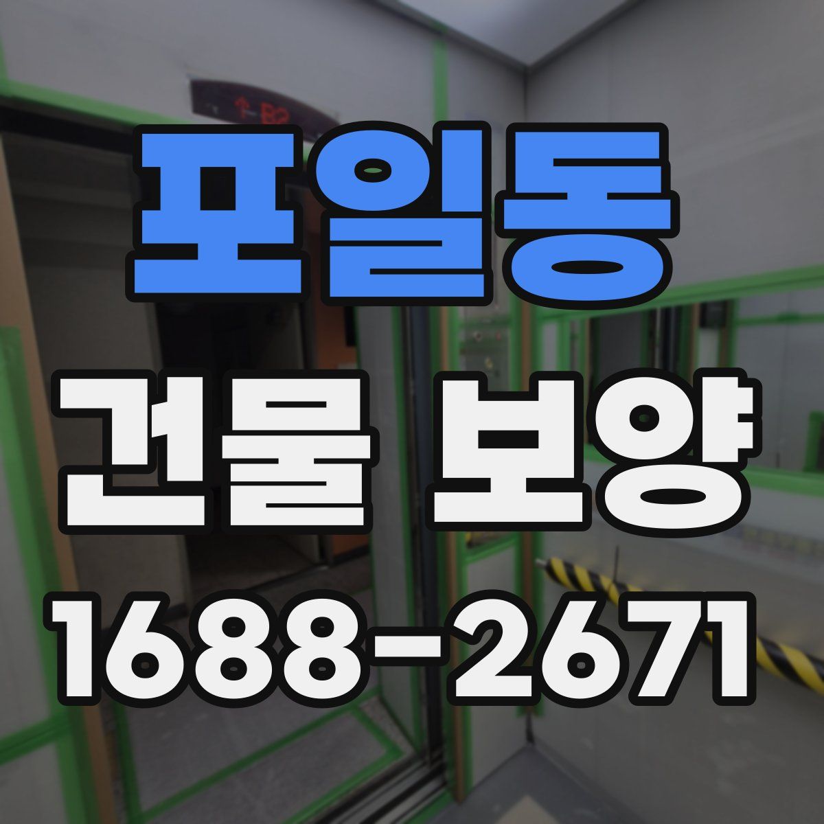 포일동 건물 보양