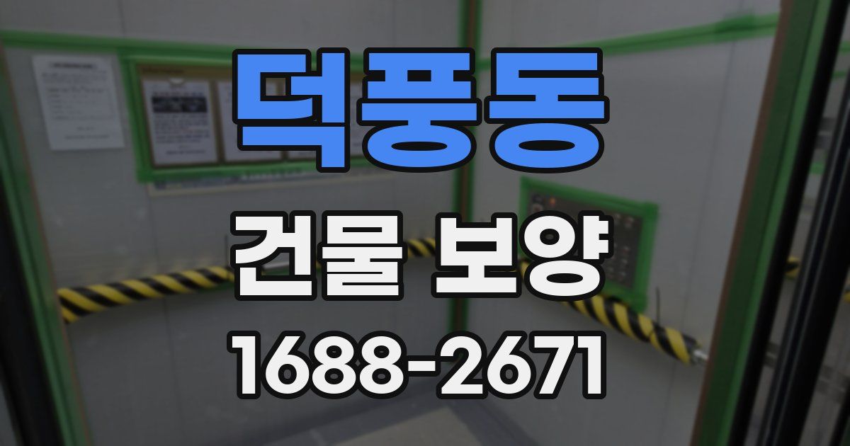 덕풍동 건물 보양