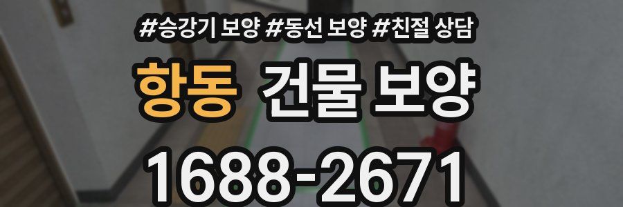 항동 건물 보양