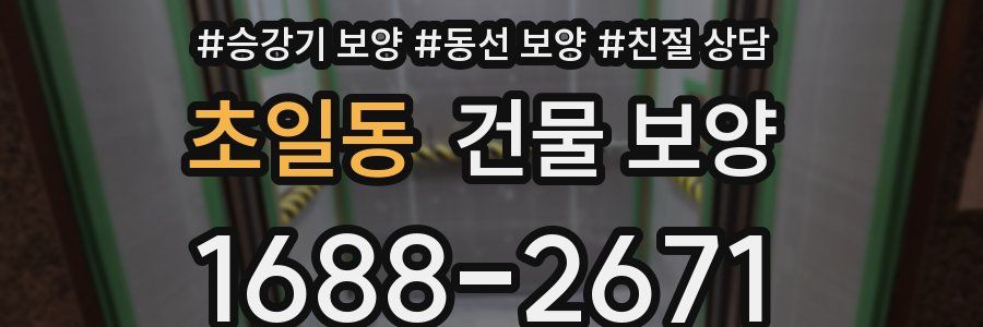 초일동 건물 보양