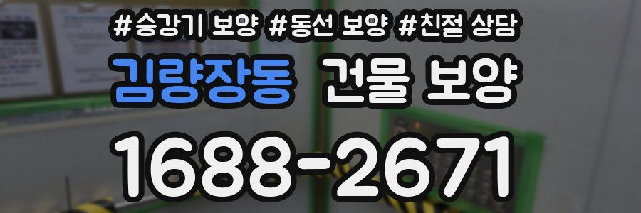 김량장동 건물 보양