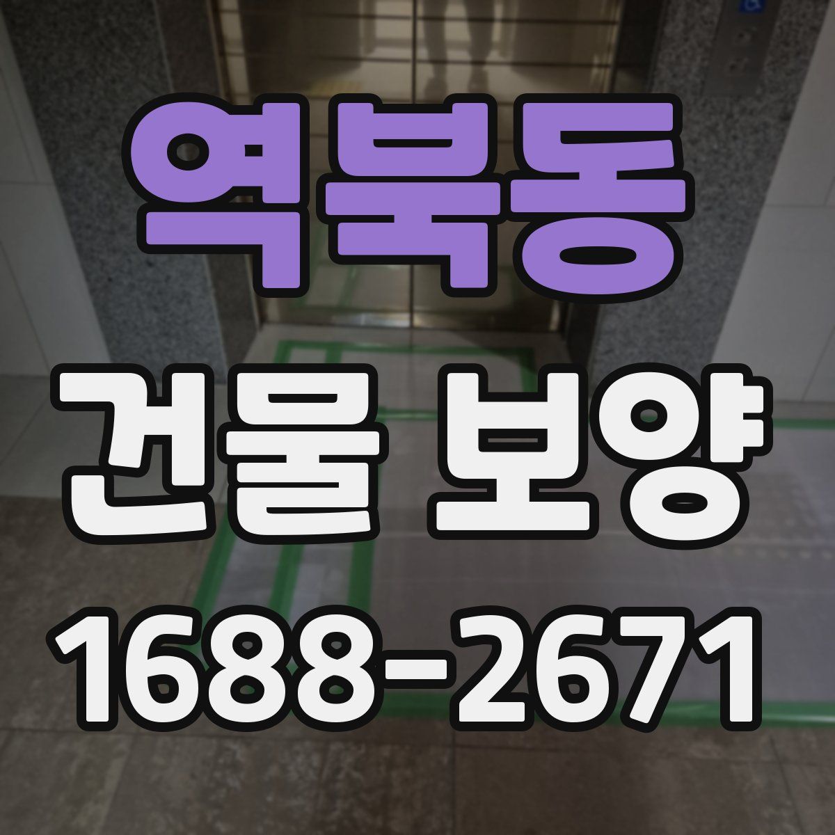 역북동 건물 보양