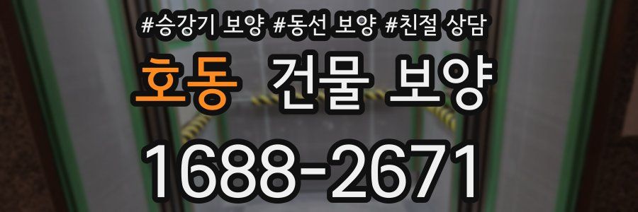호동 건물 보양