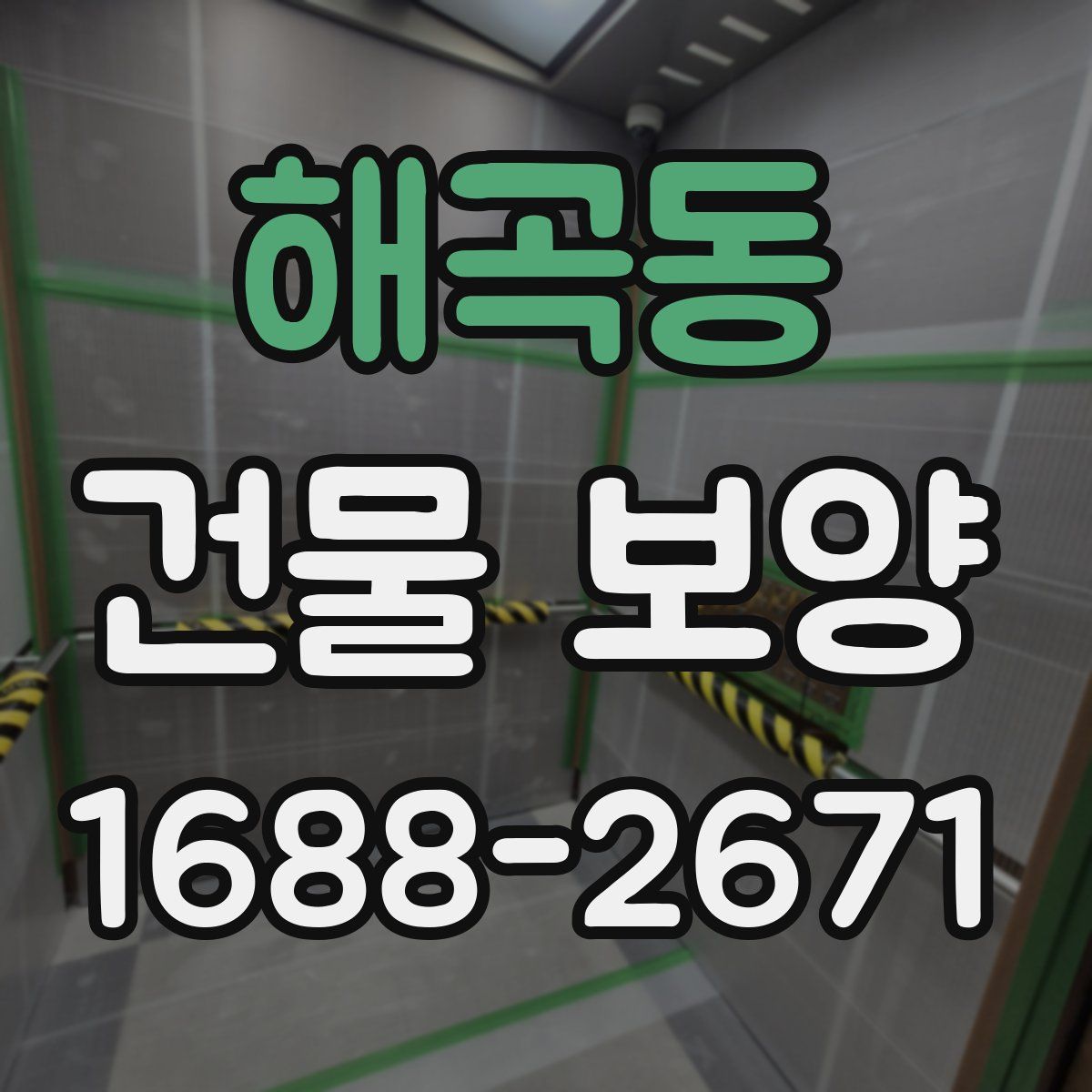 해곡동 건물 보양