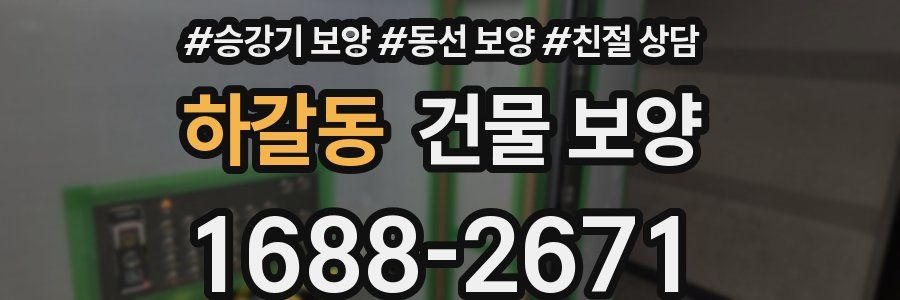 하갈동 건물 보양