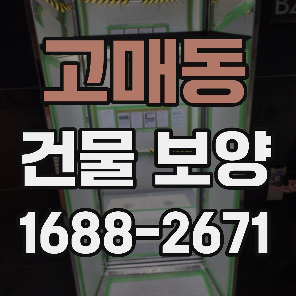 고매동 건물 보양 후 하자 방지를 위한 관리법
