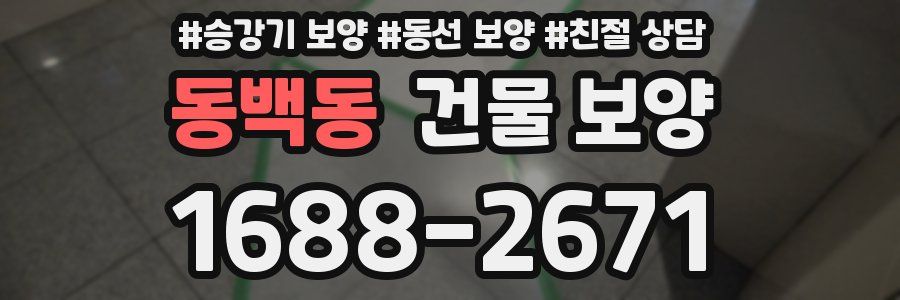 동백동 건물 보양