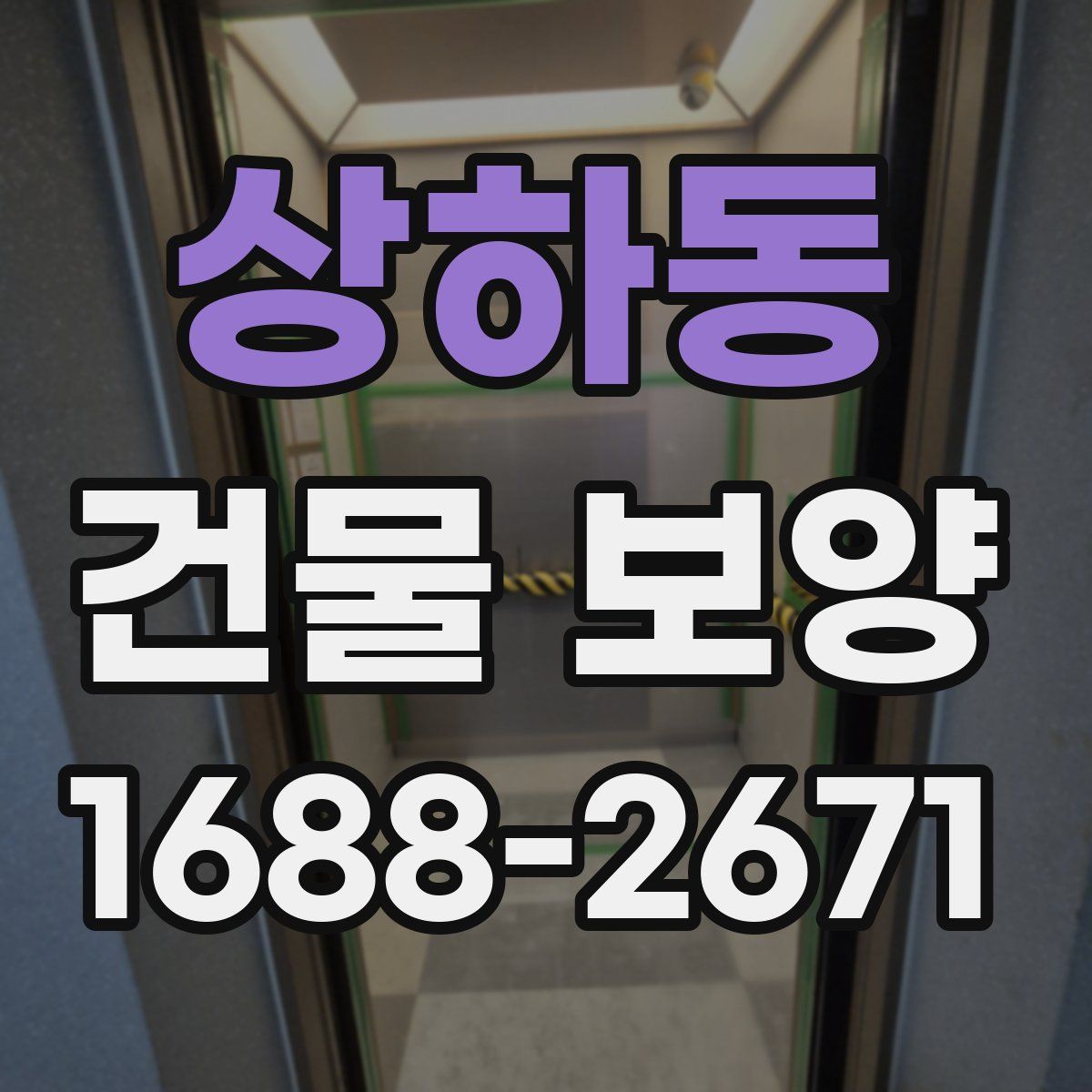 상하동 건물 보양
