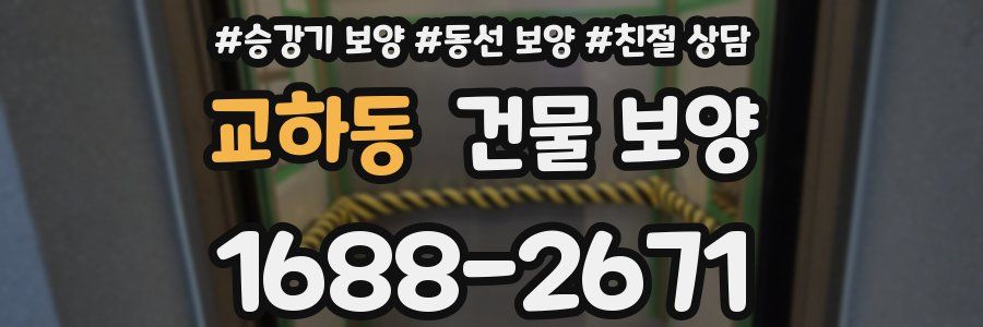 교하동 건물 보양
