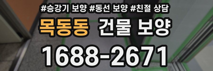 목동동 건물 보양