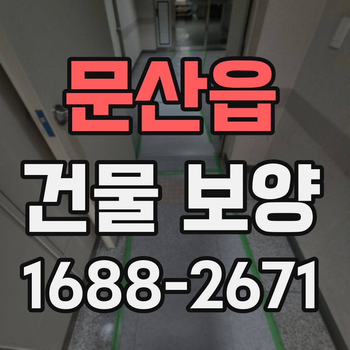 문산읍 건물 보양