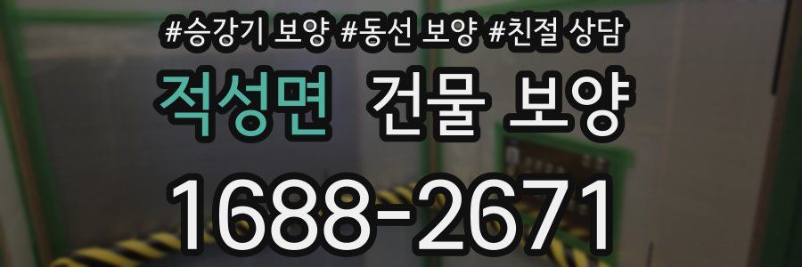 적성면 건물 보양
