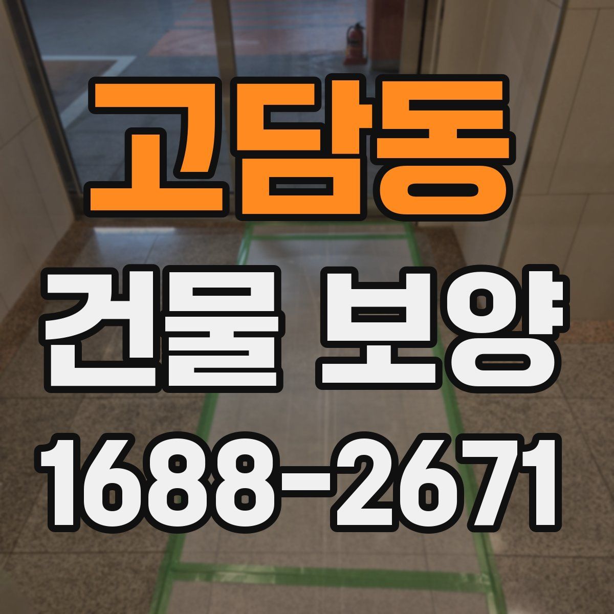 고담동 건물 보양
