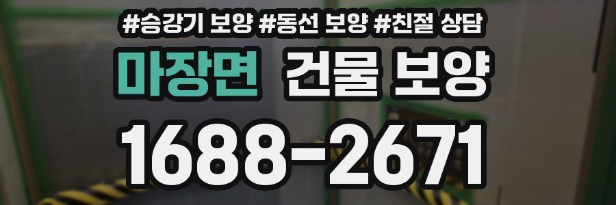 마장면 건물 보양