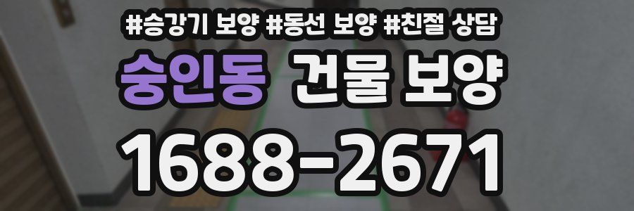 숭인동 건물 보양