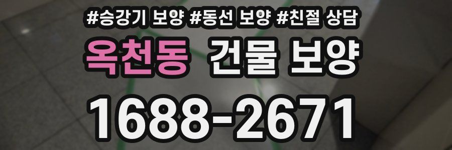 옥천동 건물 보양