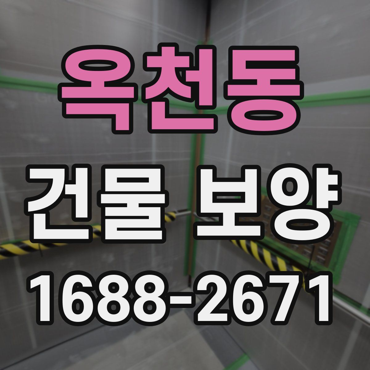 옥천동 건물 보양
