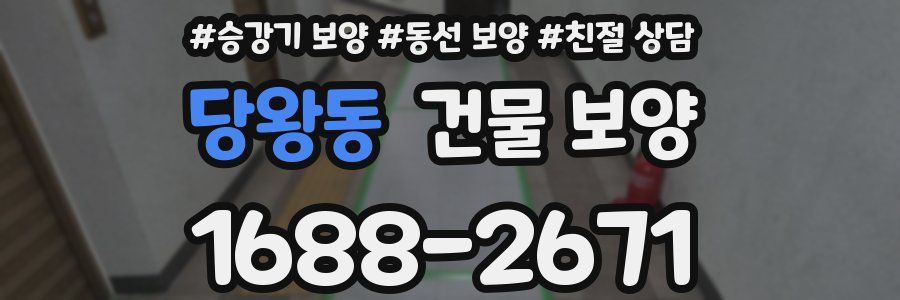 당왕동 건물 보양