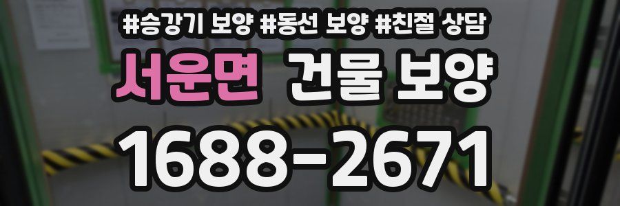 서운면 건물 보양