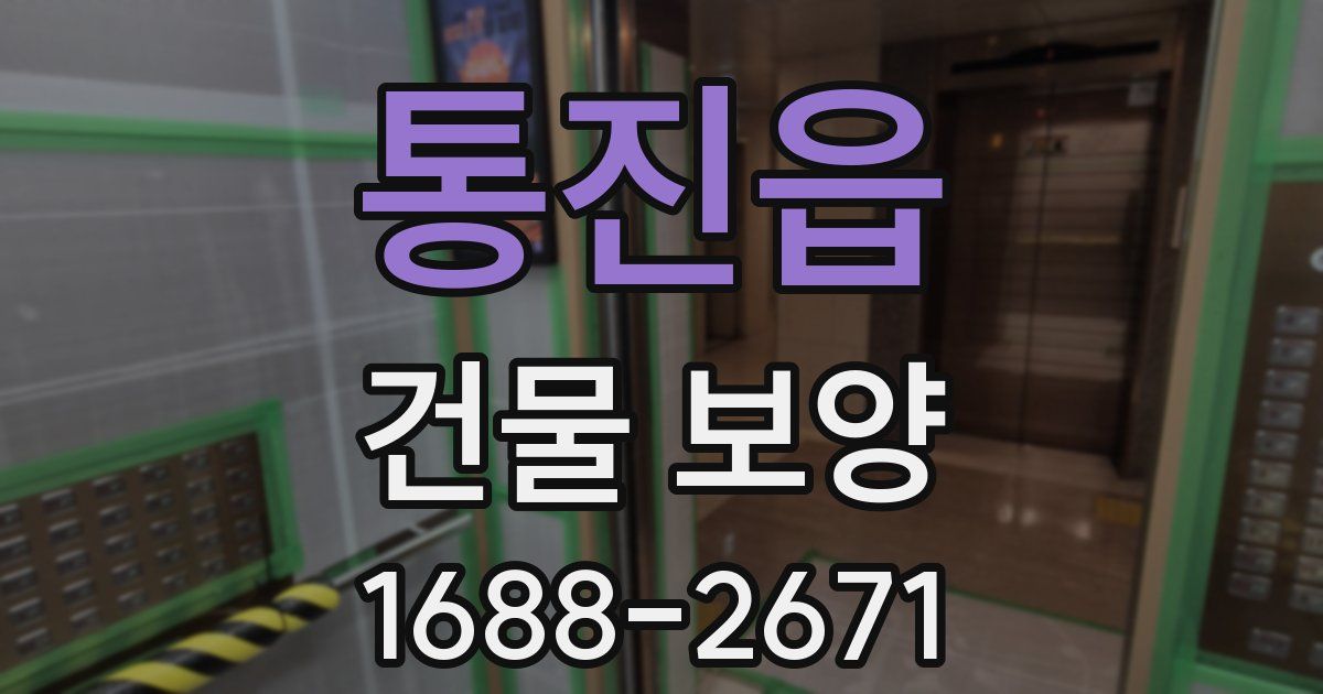 통진읍 건물 보양
