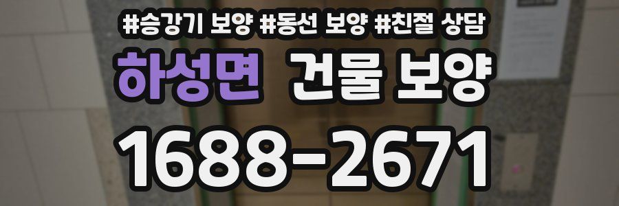 하성면 건물 보양