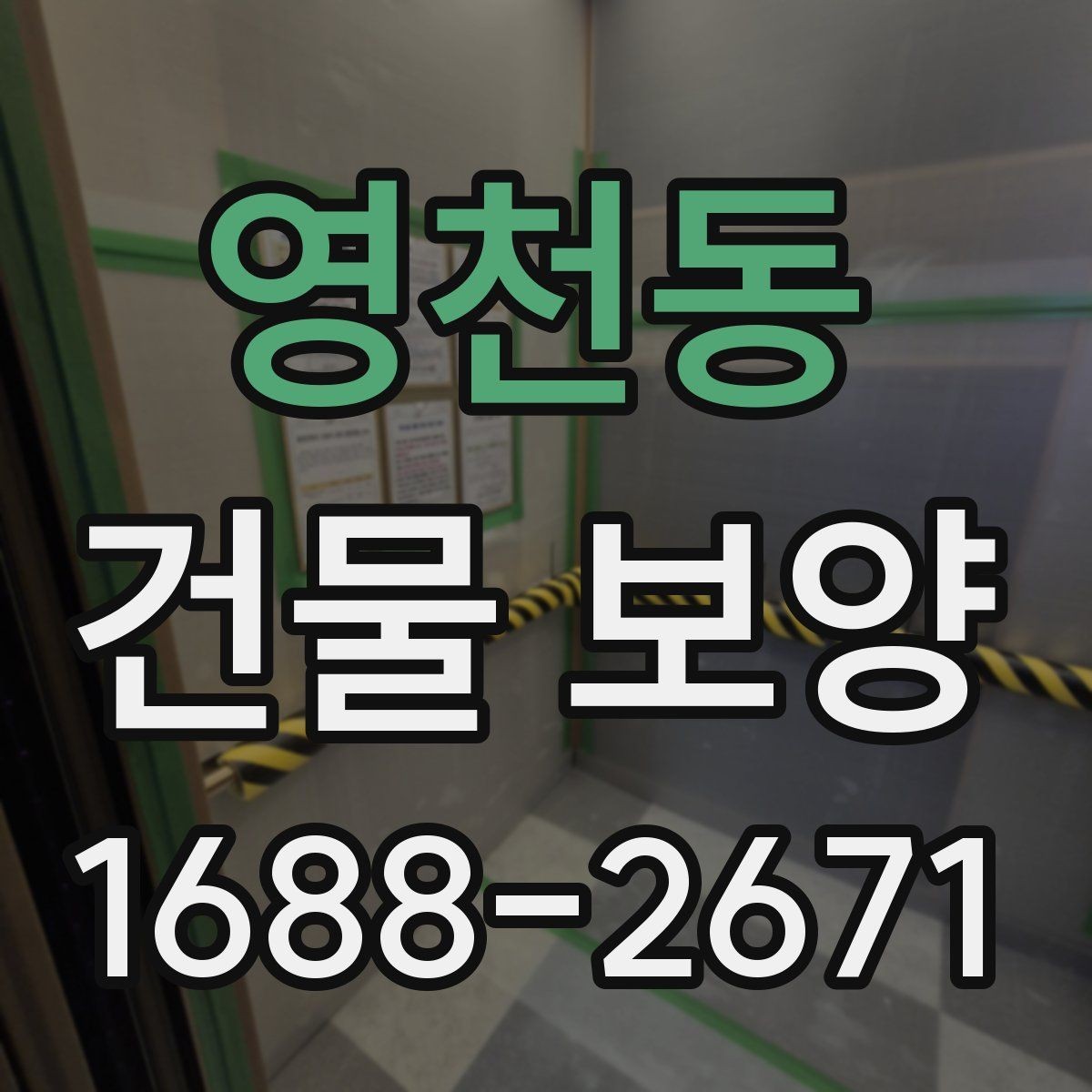 영천동 건물 보양 범위를 넓힐 때 생기는 변수