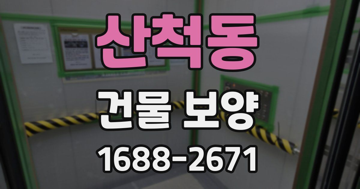 산척동 건물 보양