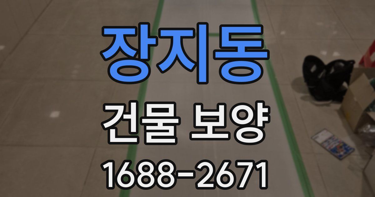 장지동 건물 보양
