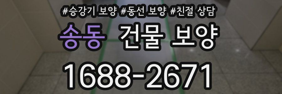 송동 건물 보양