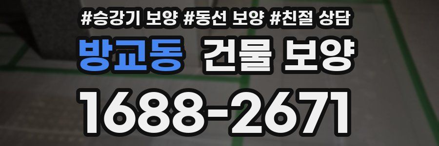 방교동 건물 보양