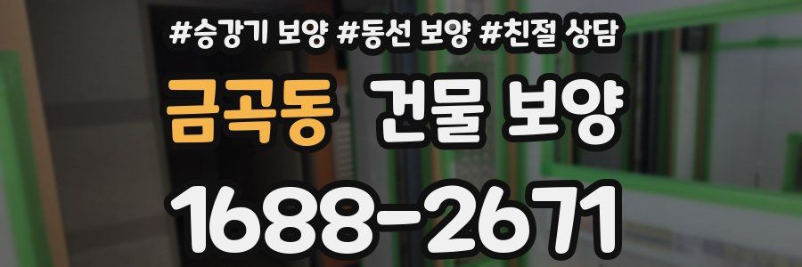 금곡동 건물 보양