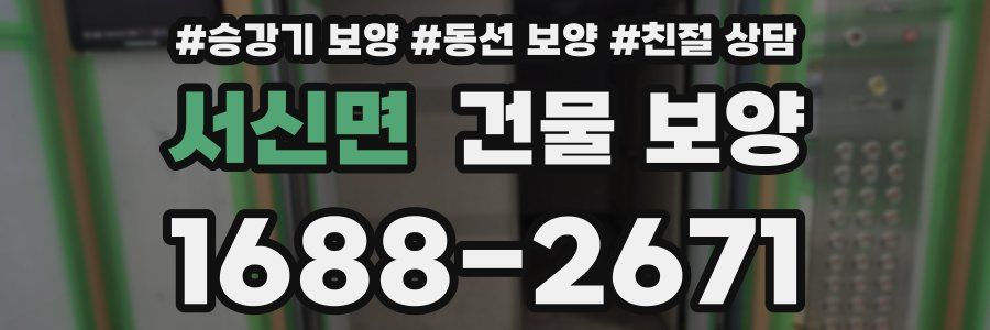 서신면 건물 보양