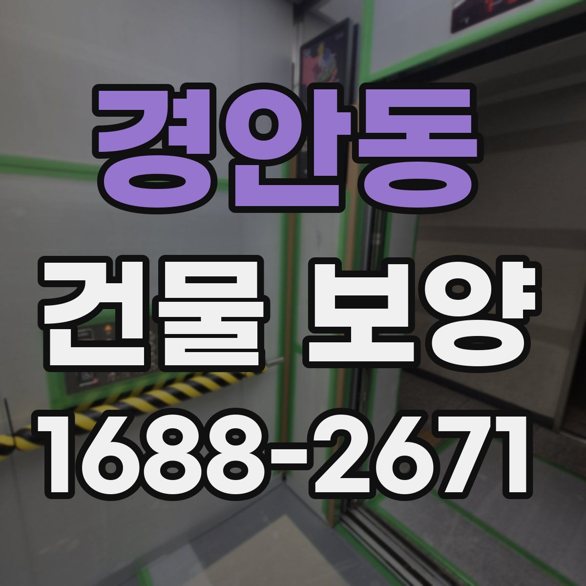 경안동 건물 보양